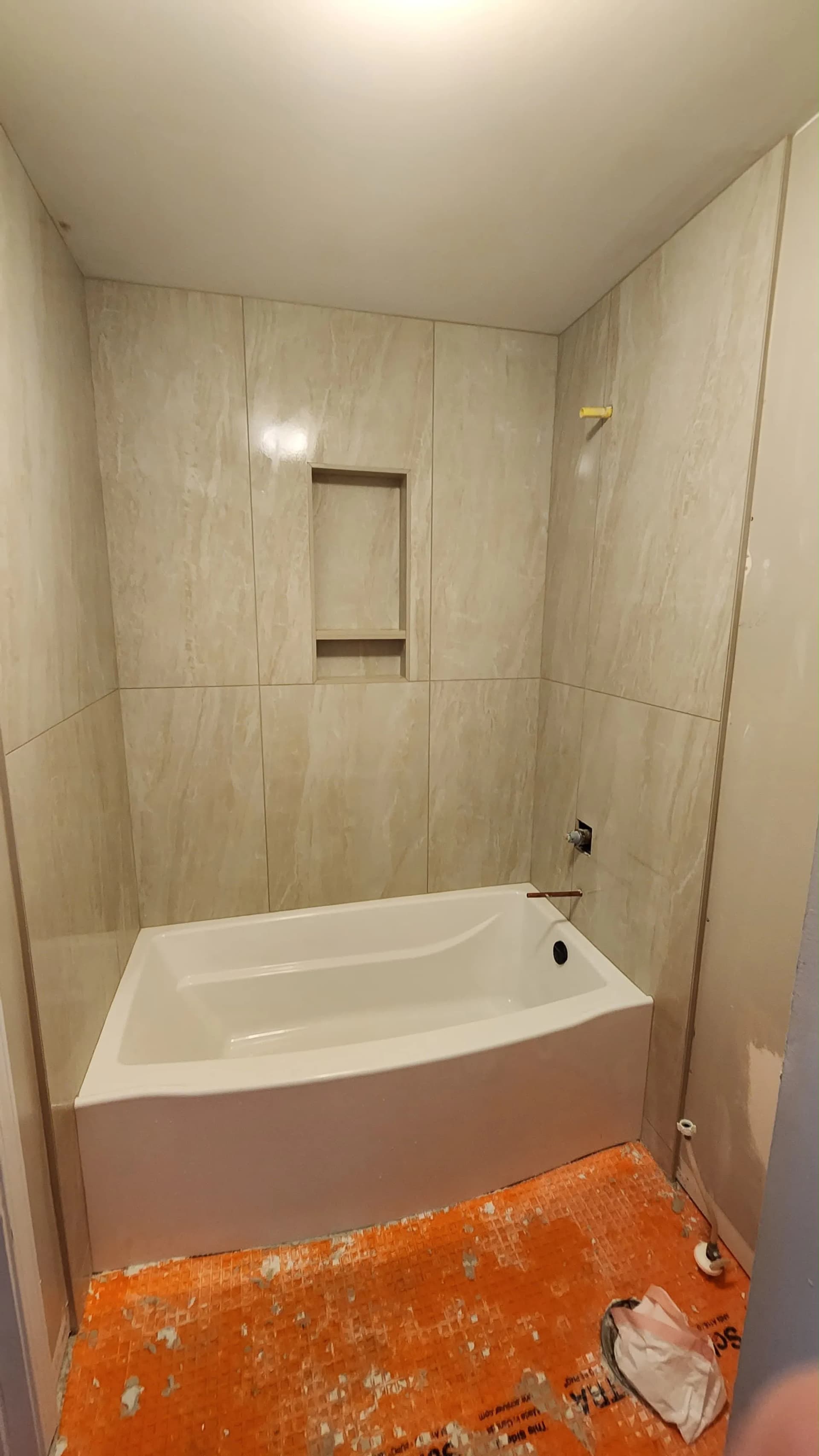 Gallery photos for Triple Bathroom Tile Remodel in Hendersonville TN: Image #1