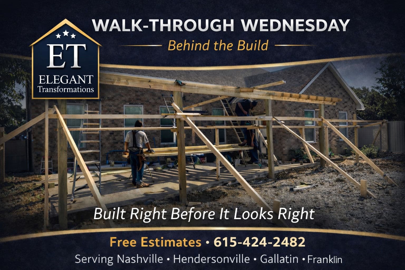 Project Walk-Through Wednesday with Elegant Transformations Construction image