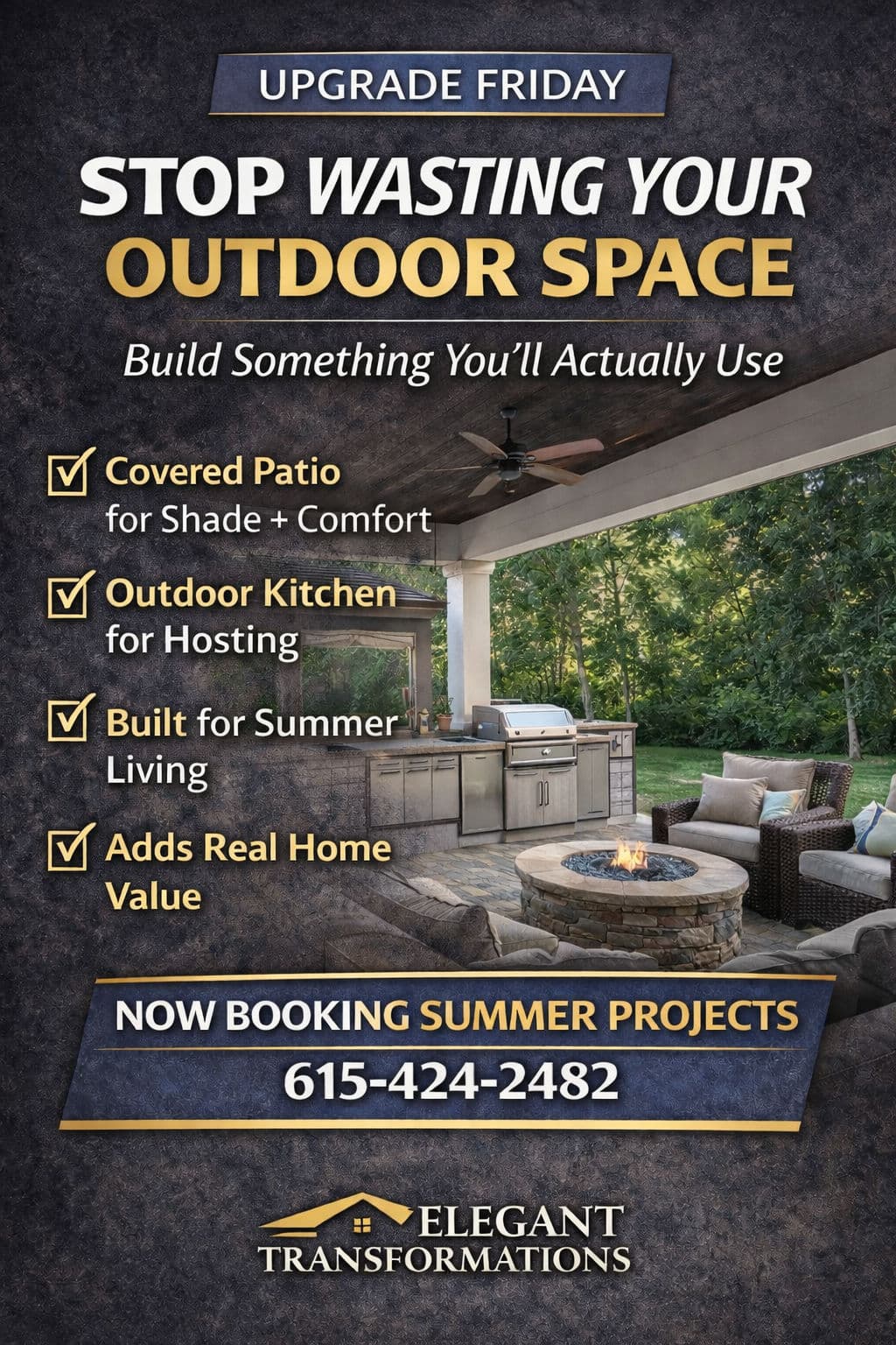 Project Summer Outdoor Living Upgrades Now Booking in Middle Tennessee image