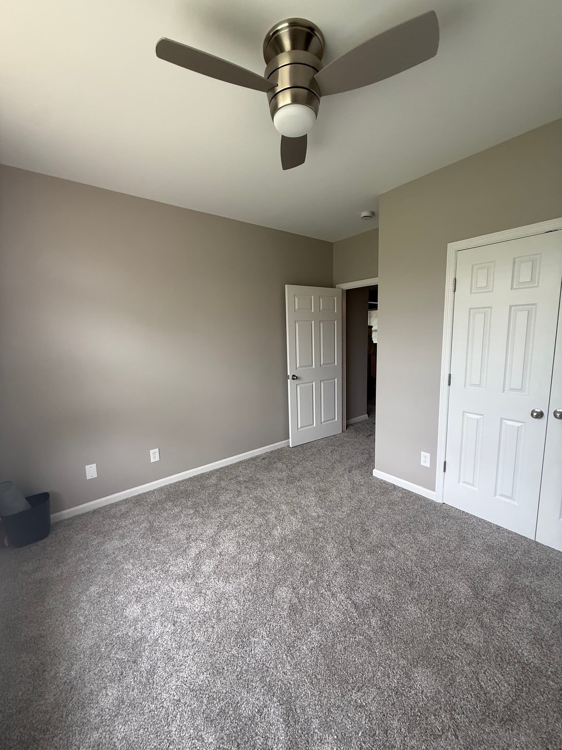 Fresh Carpet Install Ties Together a Hendersonville Bedroom image