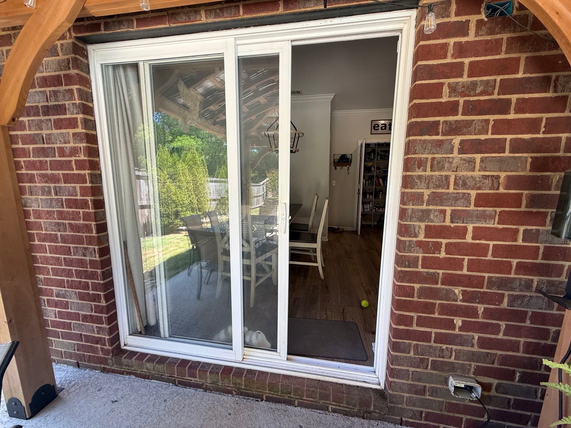 Gallery photos for Sliding Door Replacement with a Masonite French Door in Hendersonville: Image #1