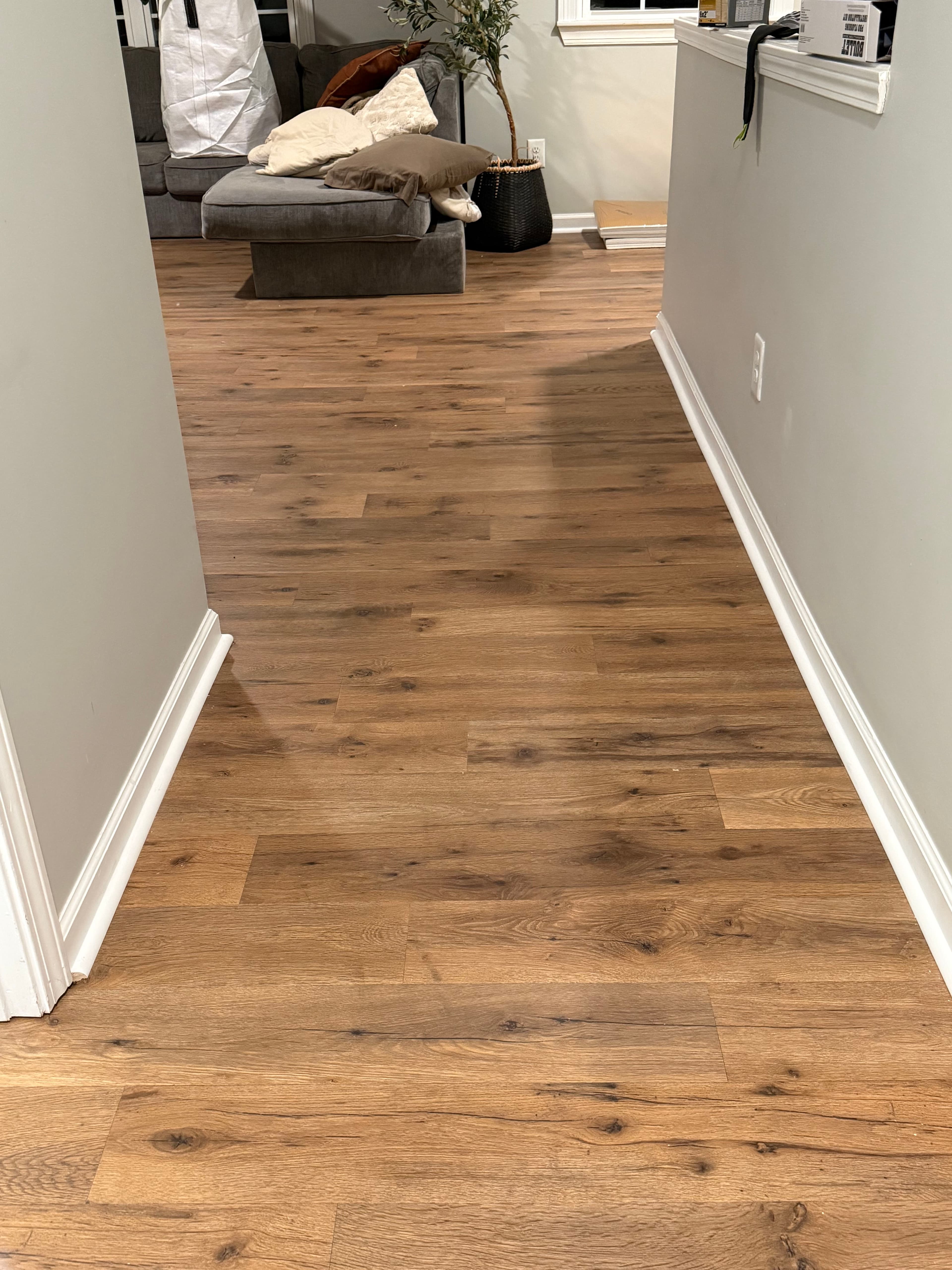 Project From Carpet to Stylish Pergo Silo Oak image