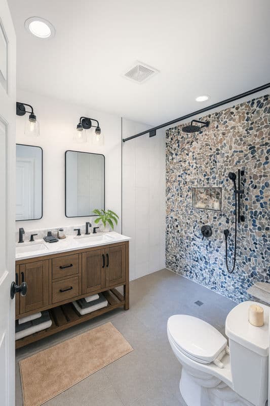 Project Stylish Bathroom Remodel in Hendersonville image