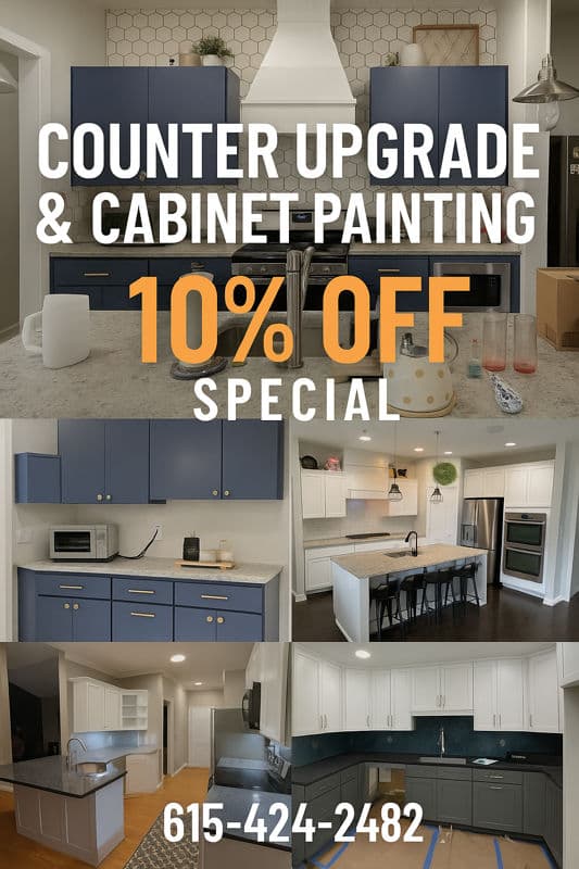 Kitchen Countertop and Cabinet Makeover Special - 10% Off image