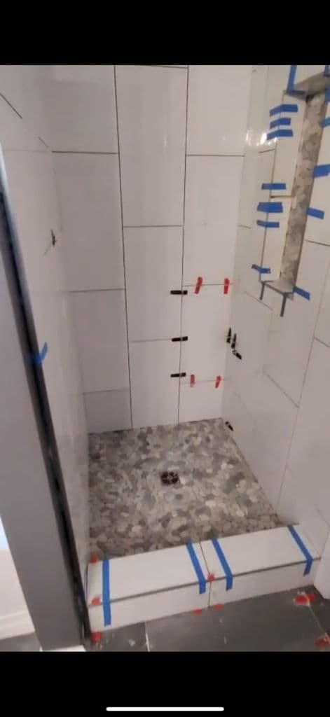 Fresh Tile Installation in Nashville Master Bath image