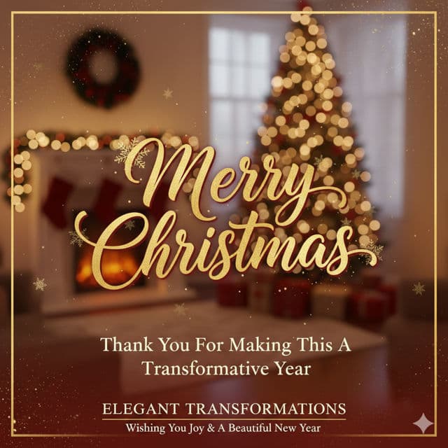Celebrating a Transformative Year: Merry Christmas from Elegant Transformations image