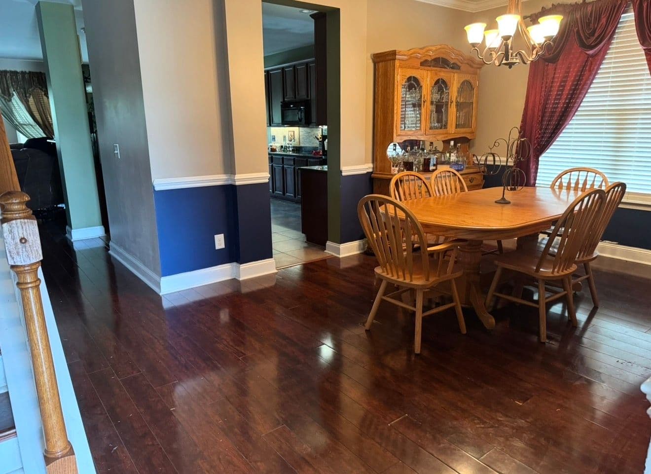 Gallery photos for Stunning Hickory Almeda Flooring Overhaul: Image #1