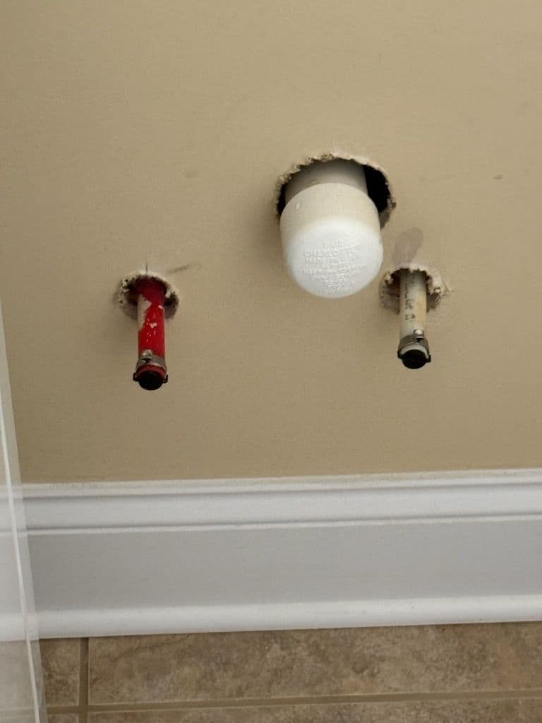 Gallery photos for Shower Leak Fix and Plumbing Upgrade: Image #2