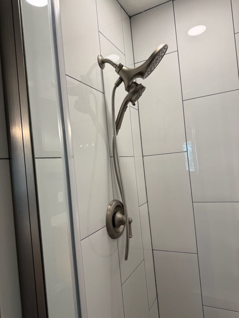 Gallery photos for Elegant Bathroom Makeover with Stoval Grey and Everest White: Image #1