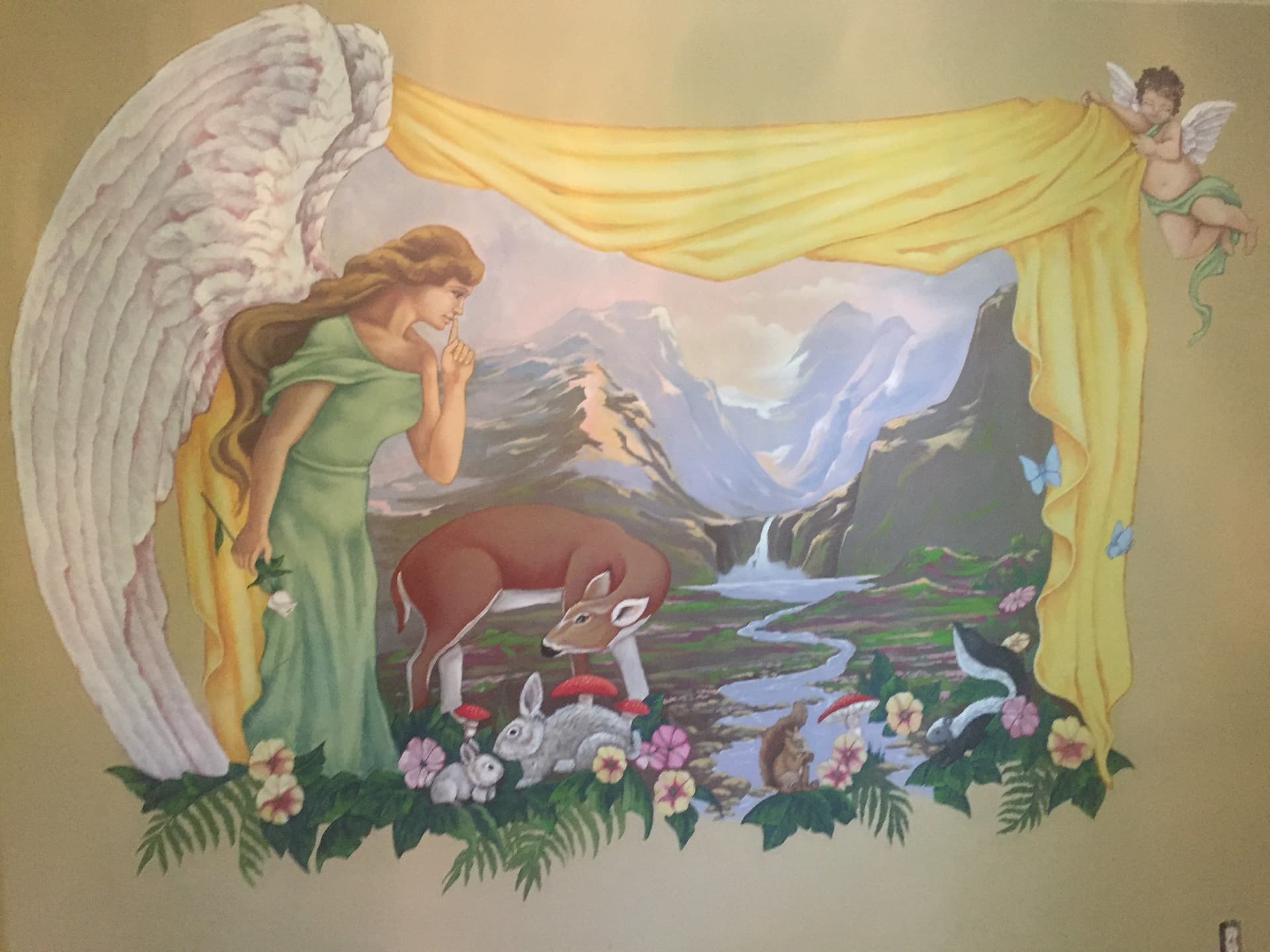 Honoring Heritage with a Mural in Brentwood TN image